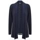 Open End Navy Lace Back Cardigan