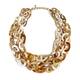 BEIGE label multistrand NECKLACE