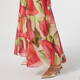 Persona by Marina Rinaldi Floral Print Dress Optional Sleeve Coral