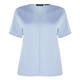 VERPASS V-NECK TOP BABY BLUE