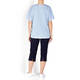 VERPASS V-NECK TOP BABY BLUE