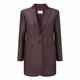 ROF AMO TUXEDO LONG JACKET RED 