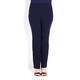 SEMPRE PIU NAVY Narrow LEG TROUSERS