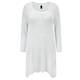 Yoek silver and white fine Knit Tunic