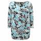 Yoek floral print jersey Tunic