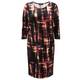 VERPASS PRINT JERSEY DRESS