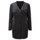 WILLE Sleek Black Long Jacket