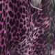 Georgedé animal print chiffon jacket and vest