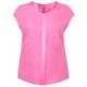 BASLER ORCHID PINK SILK STRETCH TOP