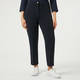 Marina Rinaldi Cady Trouser Slim Fit Navy 