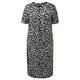 LUISA VIOLA MONOCHROME DRESS