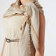 Marina Rinaldi Cashmere Blend Scarf Beige