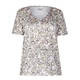 ZAIDA SEASHELL PRINT T-SHIRT SAND