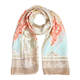 Beige silk moroccan print SCARF