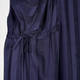 QNEEL STRIPED CLOTH DRESS NAVY 