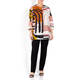 QNEEL ABSTRACT PRINT SHIRT 