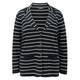 That's Me By Jagro navy and white stripe knitted jacket