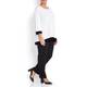 Marina Rinaldi crepe KNIT TUNIC