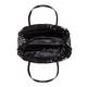 Abro black sequinned evening bag