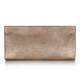 ABRO gold leather CLUTCH