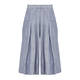 ALEMBIKA PINSTRIPE LINEN CULOTTES