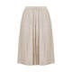 ALEMBIKA LINEN PINSTRIPE CULOTTE TAUPE 