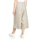 ALEMBIKA LINEN PINSTRIPE CULOTTE TAUPE 