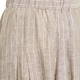 ALEMBIKA LINEN PINSTRIPE CULOTTE TAUPE 