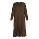 ALEMBIKA ANIMAL PRINT DRESS BROWN