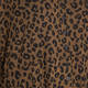 ALEMBIKA ANIMAL PRINT DRESS BROWN