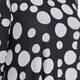 ALEMBIKA SPOT PRINT DRESS BLACK