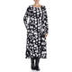ALEMBIKA SPOT PRINT DRESS BLACK