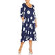 ALEMBIKA STRETCH JERSEY SPOT PRINT DRESS