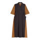 ALEMBIKA STRUCTURED COTTON DRESS BLACK