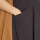 ALEMBIKA STRUCTURED COTTON DRESS BLACK