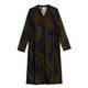 ALEMBIKA LONG JACKET YELLOW AND BLACK