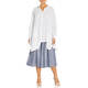 ALEMBIKA PINSTRIPE LINEN CULOTTES