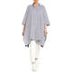 ALEMBIKA LONG PINSTRIPE SHIRT