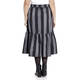 ALEMBIKA BLACK AND SILVER SKIRT