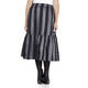 ALEMBIKA BLACK AND SILVER SKIRT