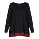 ALEMBIKA TUNIC WITH RED TIPPING