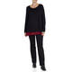 ALEMBIKA TUNIC WITH RED TIPPING
