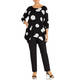 ALEMBIKA JERSEY TUNIC BLACK