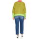 Alembika Colour Block Cardigan Lime