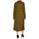 Alembika Jersey Tile Print Shirt Dress Chartreuse