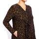 Alembika DEVORE GATHERED FRONT DRESS