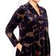 ALEMBIKA VELVET PRINT DRESS