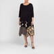 Alembika Abstract Print Dress Black