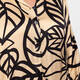 Alembika Abstract Print Dress Gold