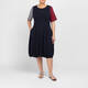 Alembika Short Sleeve Jersey Dress Navy 